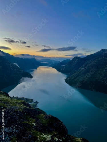 lake in the mountains