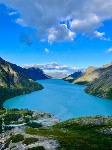 lake in the mountains