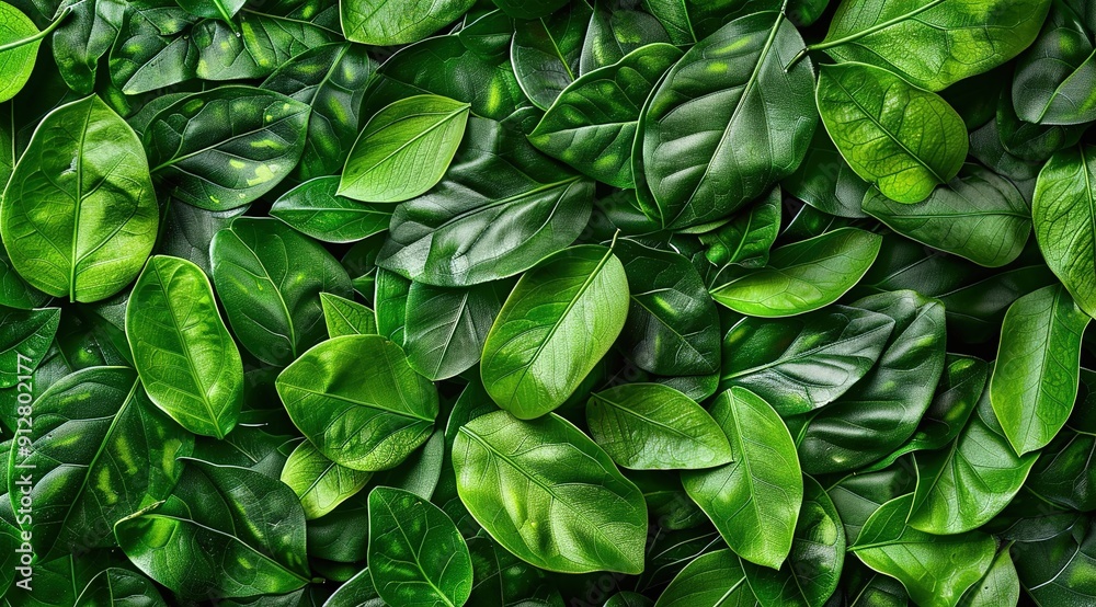 background of leaves