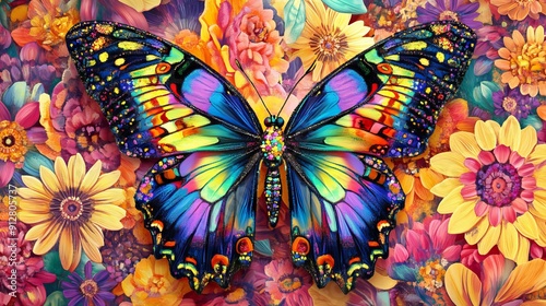 Stunning Mandala Butterfly Art for Mindfulness