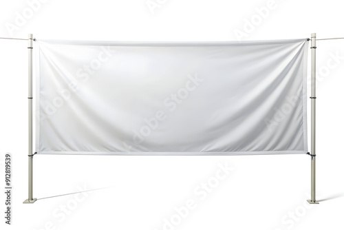 blank outdoor textile banner