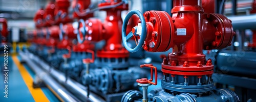 Pumping water for a fire suppression system, safety infrastructure Reliable and powerful, vital and essential, public safety equipment