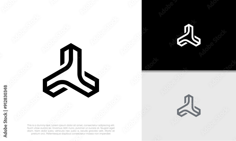 Abstract artificial intelligence logo. Innovative high tech logo template. Smart computer. machine learning. Cognitive logo. Technology Logo. Abstract artificial intelligence logo. Innovative high tech logo template. Smart computer. machine learning. Cognitive logo. Technology Logo.