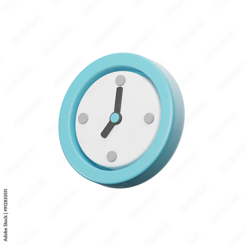 clock time 3d render clock time 3d render