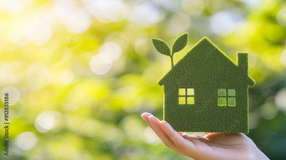 Hand saving eco environment green house sustainable friendly concept on alternative background of nature building property or sustainable ecology home. Hand saving eco environment green house sustainable friendly concept on alternative background of nature building property or sustainable ecology home.