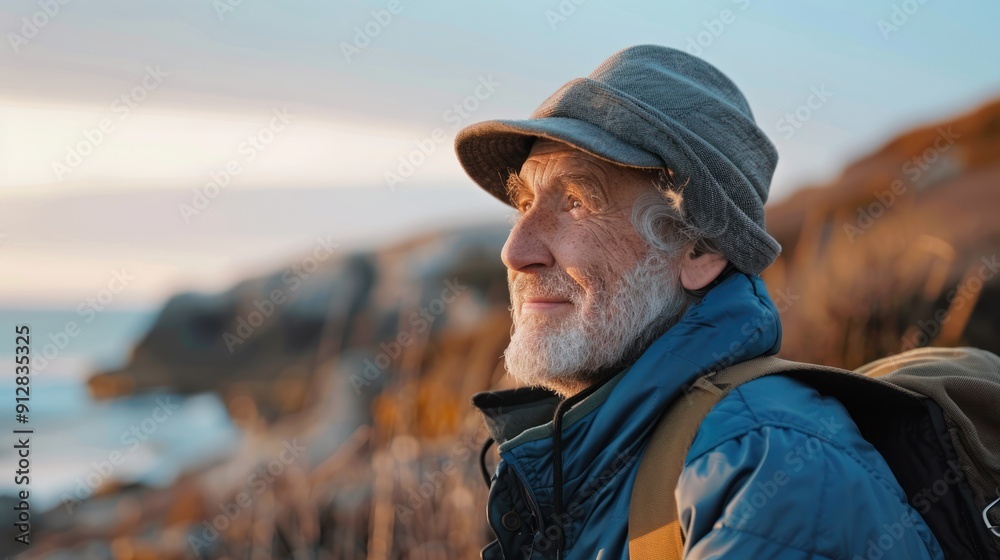 Retired individual traveling and exploring new places. Retired individual traveling and exploring new places.