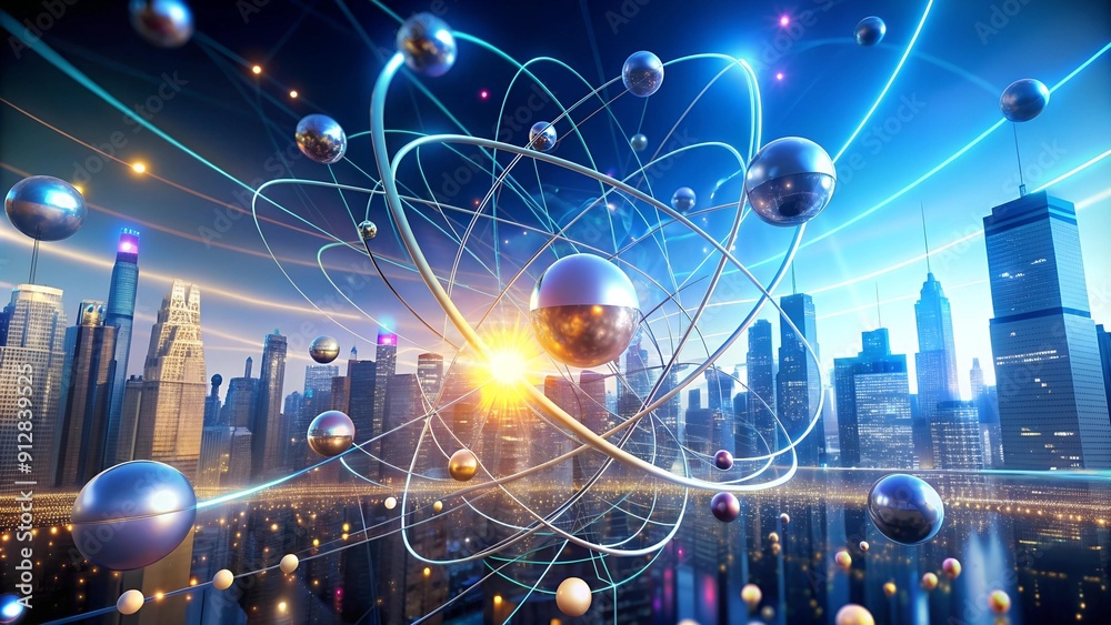 Quantum Dance: A Symphony of Electrons in Motion AI generated Quantum Dance: A Symphony of Electrons in Motion AI generated