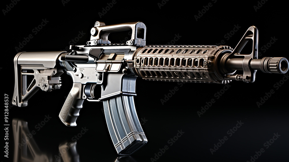 3d army weapon photo. generative ai 3d army weapon photo. generative ai