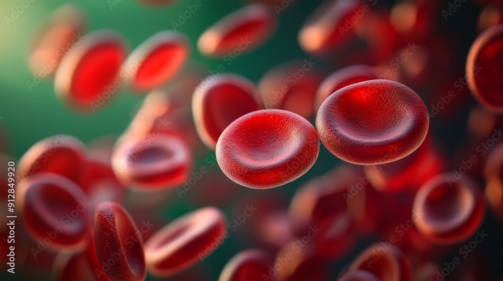blood cells close-up on dark background blood cells close-up on dark background