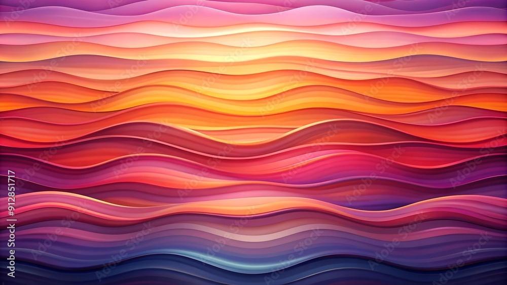 Abstract Tapestry of Sunset Hues generative AI Abstract Tapestry of Sunset Hues generative AI