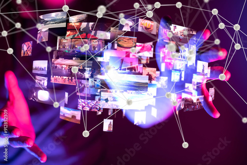 streaming data picture vide...