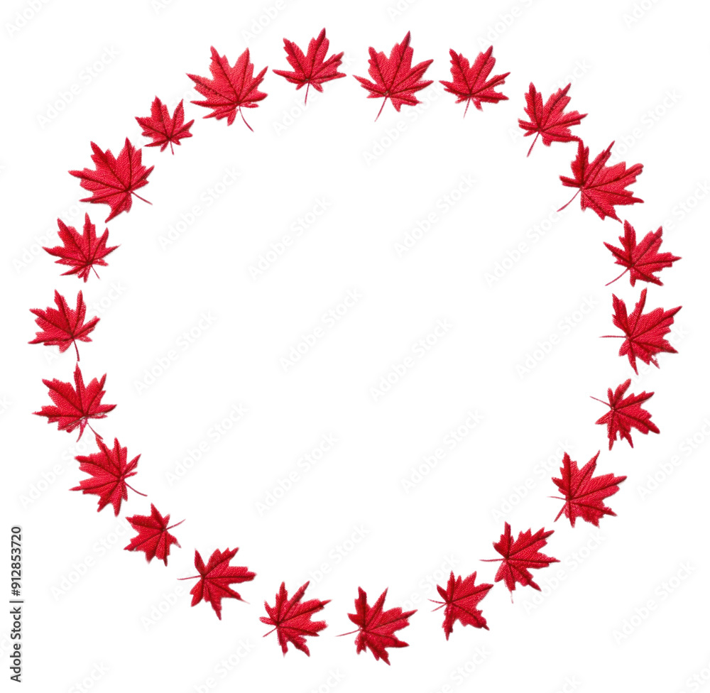 PNG Little red maple leaf circle border plant art accessories. PNG Little red maple leaf circle border plant art accessories.