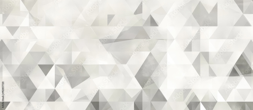 Seamless geometric pattern featuring gray and white triangles on a light background Abstract digital grid design with a polygonal mosaic aesthetic ideal for business and corporate use Seamless geometric pattern featuring gray and white triangles on a light background Abstract digital grid design with a polygonal mosaic aesthetic ideal for business and corporate use