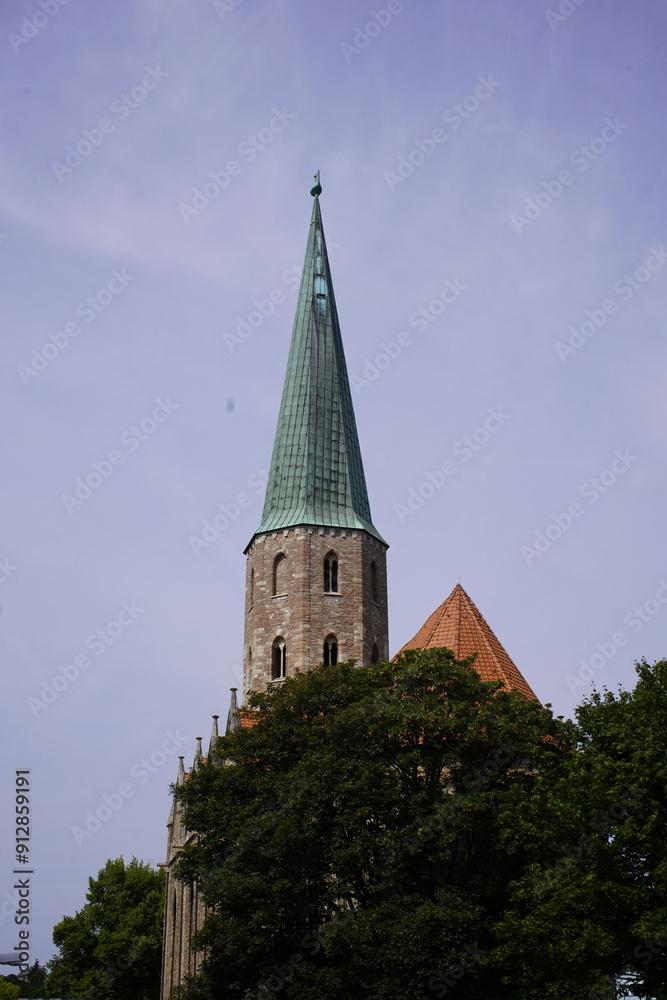 St. Petri, also called Petrikirche, was founded in the 12th century as the fourth parish church of the Old Town district of Braunschweig. Germany. St. Petri, also called Petrikirche, was founded in the 12th century as the fourth parish church of the Old Town district of Braunschweig. Germany.