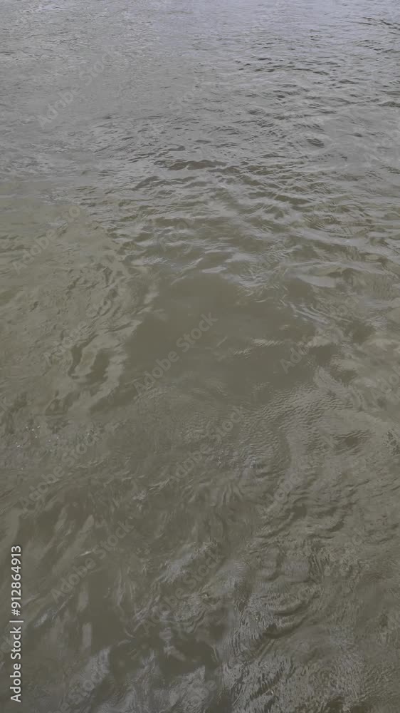 River water surface , drone view , static shot River water surface , drone view , static shot
