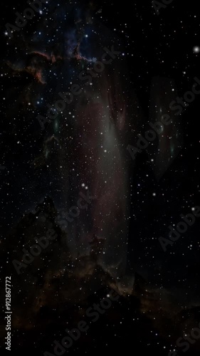 Space Galaxy Video Full of Star Background Video