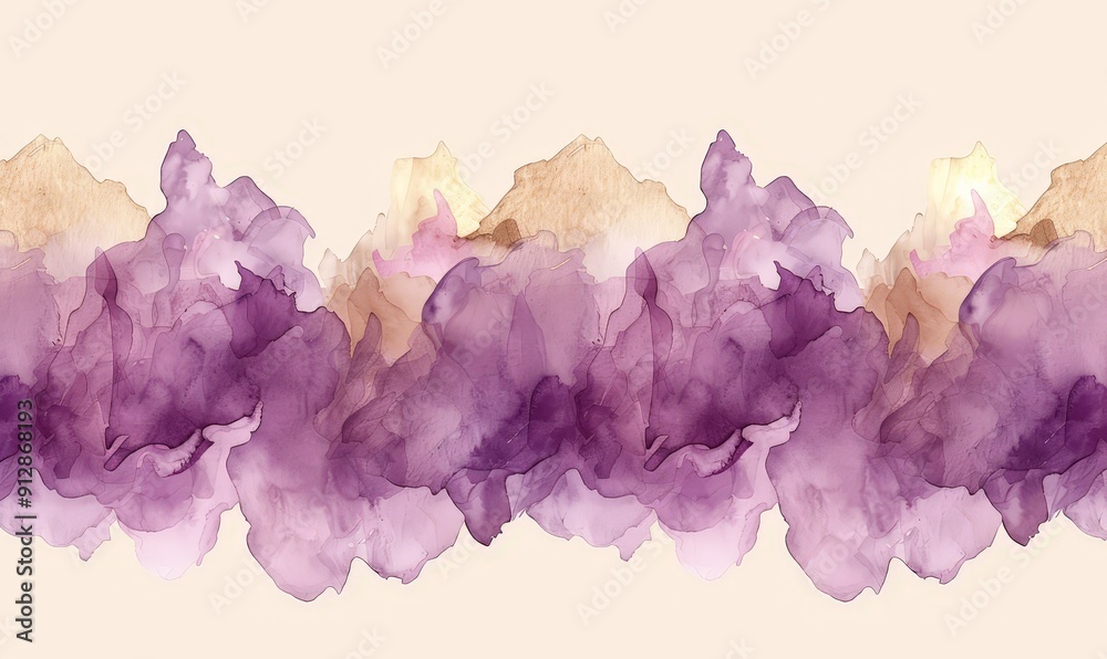 Abstract watercolor background in pastel shades 