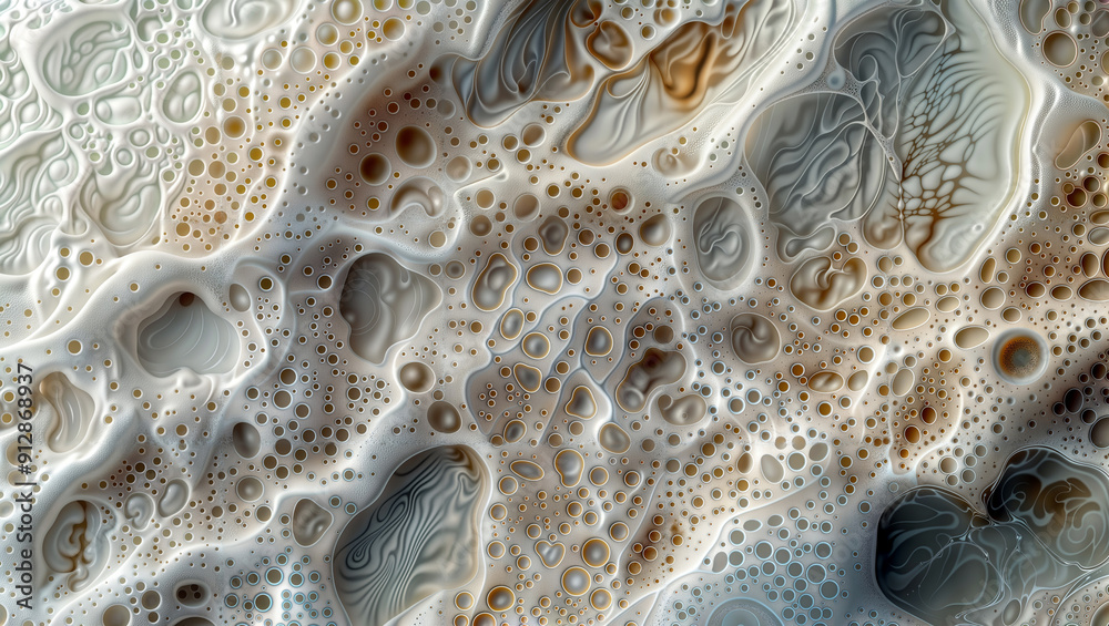 Organic Patterns. Intricate, swirling mass of organic shapes with bubble-like structures in muted tones. Organic Patterns. Intricate, swirling mass of organic shapes with bubble-like structures in muted tones.