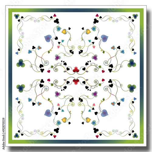 disegno per foulard