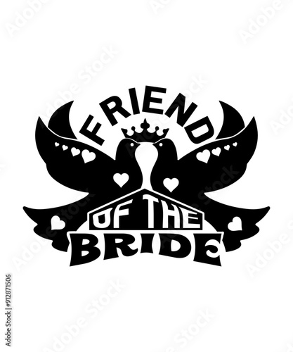 Bridal Party Svg Bundle