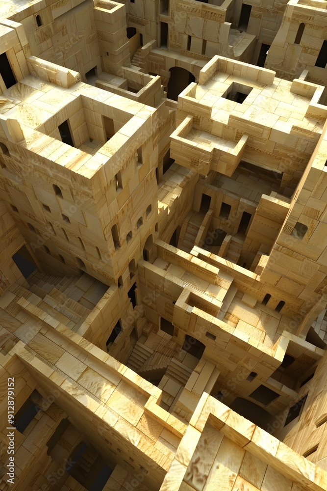 Abstract Building Structure Abstract Building Structure