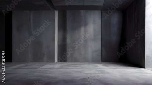 empty room with wall and floor