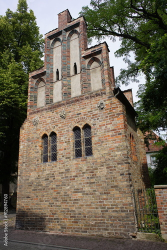 The Liberei, also called Liberey or Andreana, in Braunschweig is considered the oldest free-standing library building north of the Alps. Built between 1412 and 1422. Germany. photo