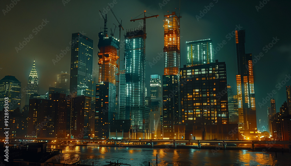city view night time city view night time