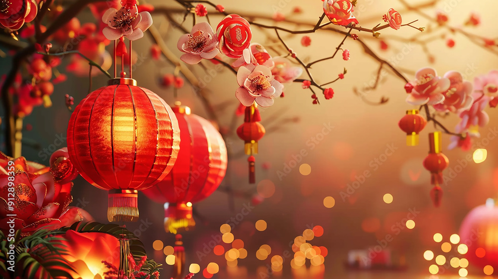Fototapeta premium Graphics for Chinese New Year