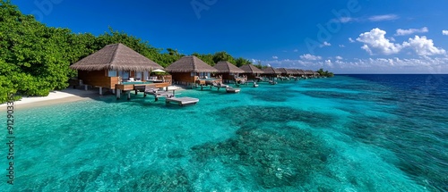 tropical resort in maldives A travel and cultural design for World Tourism Day