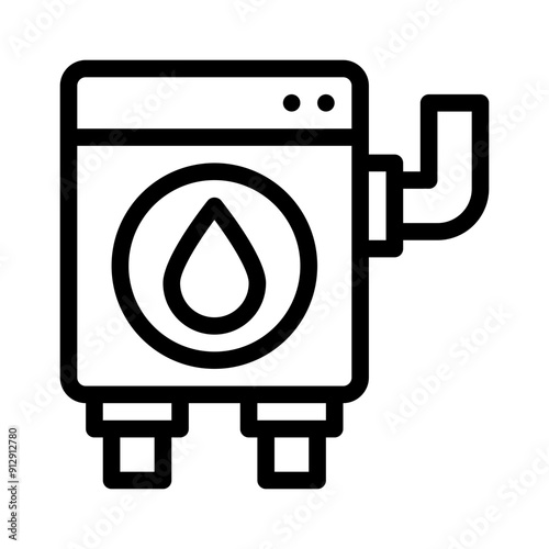 boiler line icon
