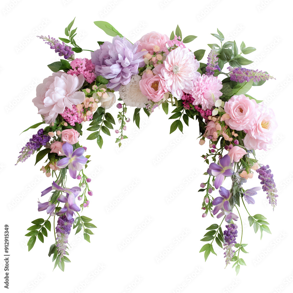 Pink and Purple Flower Arrangement Pink and Purple Flower Arrangement