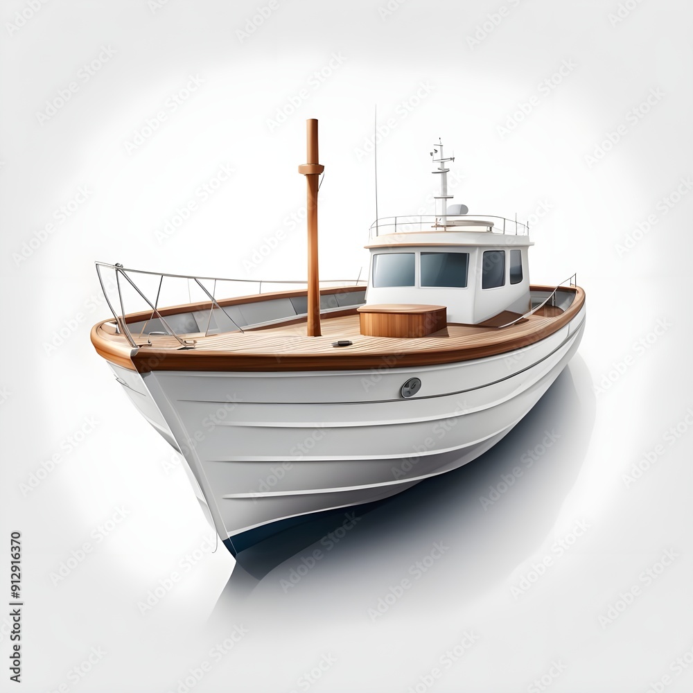 Naklejka premium boat