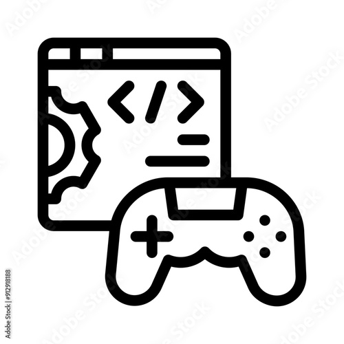 engine line icon