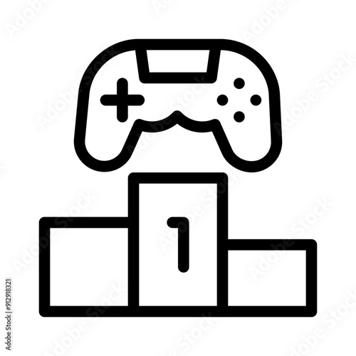leaderboard line icon