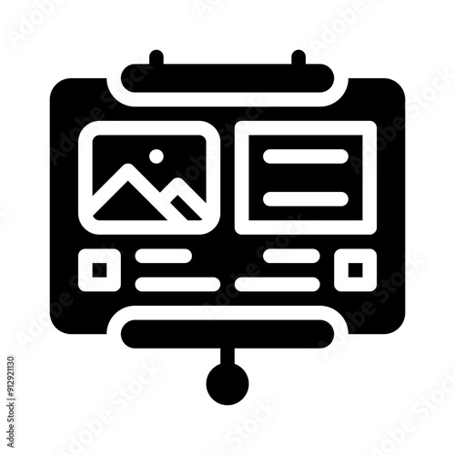 storyboard glyph icon