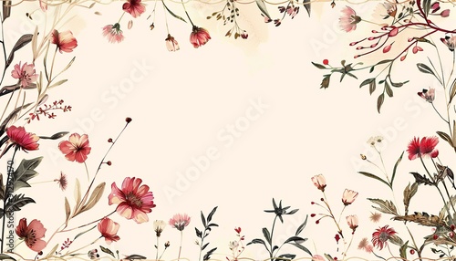Wallpaper Mural Floral background image Torontodigital.ca