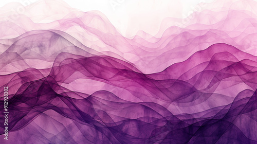 Abstract background watercolor purple fluid art flow wave curve texture smooth background design elegant ethereal wallpaper delicate paint art backdrop banner light feminine soft painting illustration