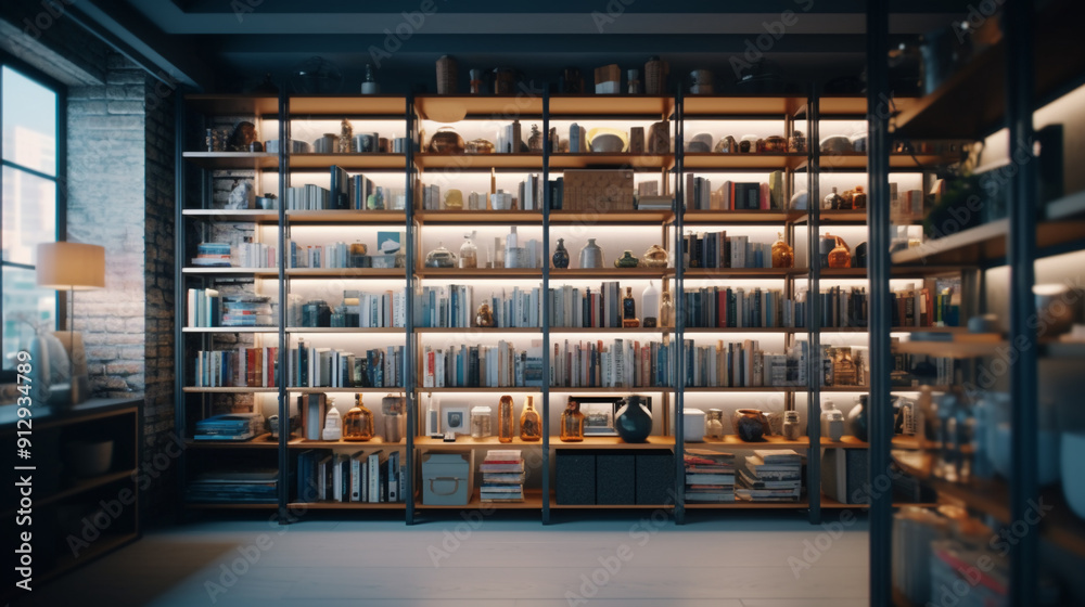 Obraz premium a row of press