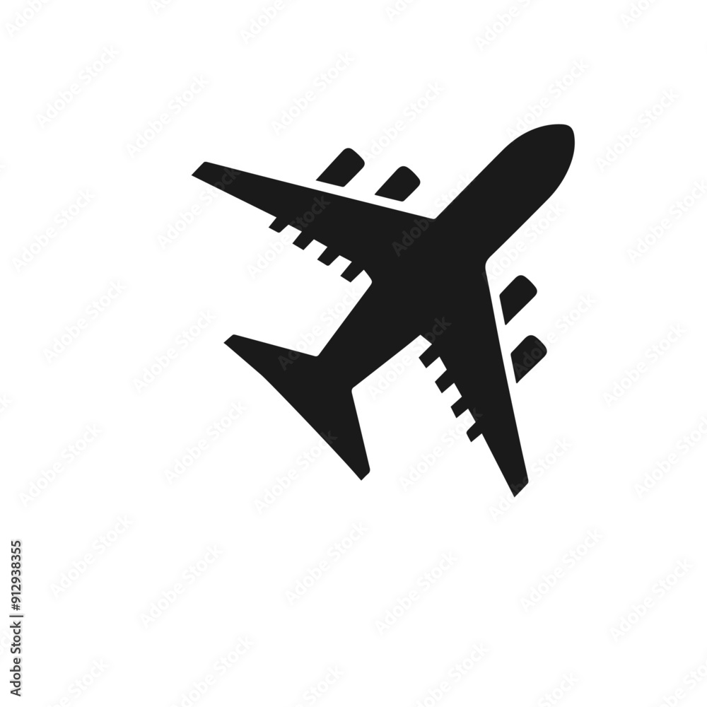 Black and white vector silhouette of a helicopter isolated on white background Black and white vector silhouette of a helicopter isolated on white background