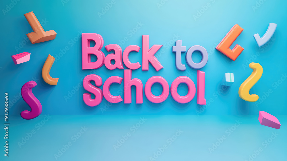Engaging Back to School Fun with Colorful Letters and Symbols for Students and Families Engaging Back to School Fun with Colorful Letters and Symbols for Students and Families