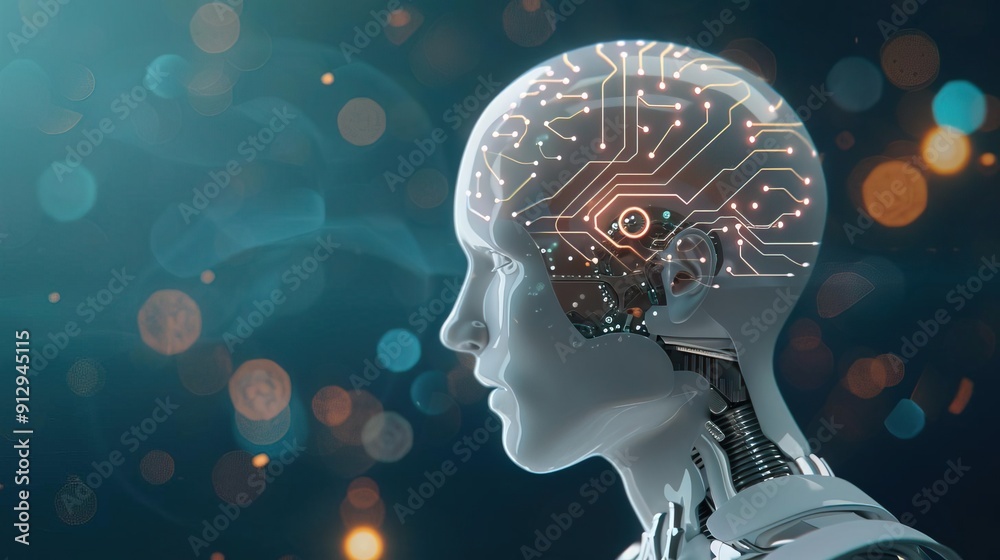 Obraz premium AI-driven customer lifetime value prediction model.