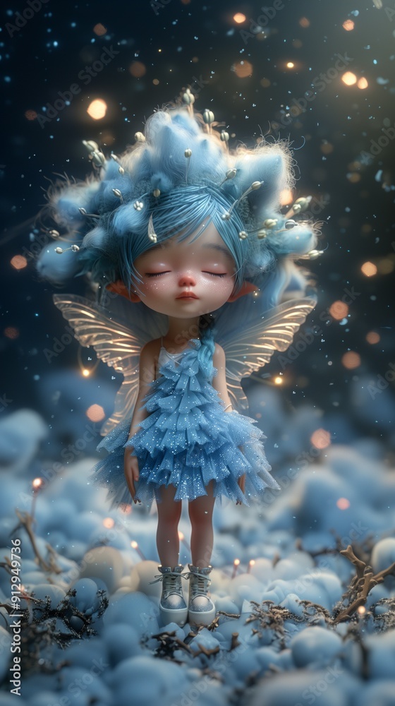 Fototapeta premium fairy tale fairy . Generative AI