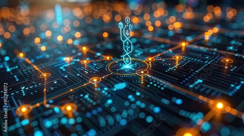 Data Governance Framework, a comprehensive visual representation of policies, processes, and standards for managing data integrity, security, and compliance across an organization.