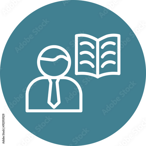 User Story Vector Line White Circles Multicolors