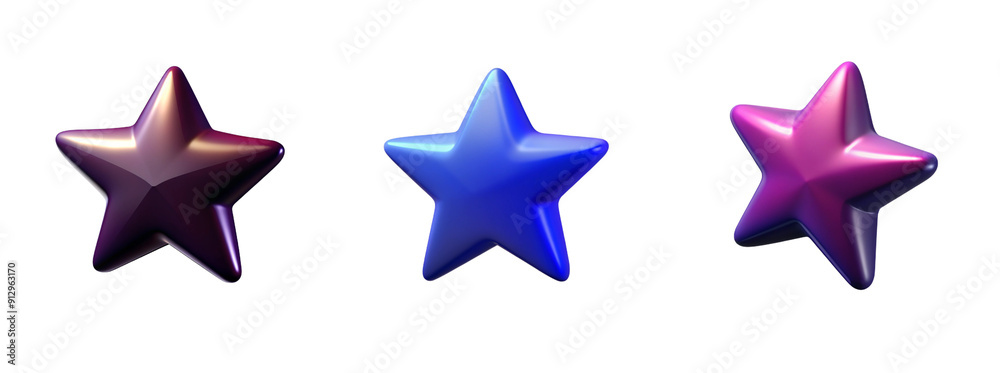 Bright Shining Star on Transparent Background Bright Shining Star on Transparent Background