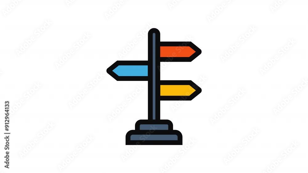 Direction Icon Animation