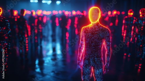 Wallpaper Mural Freedom, Injustice, Impositment Bullying, Politics, Imprisonment Futuristic courtroom, holographic scales of justice, concept of imbalance, digital tension Torontodigital.ca