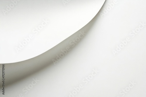 Smooth white paper background