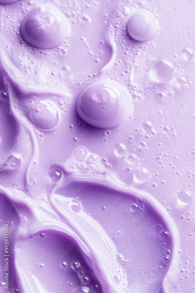 Purple gradient surface with skincare product Purple gradient surface with skincare product